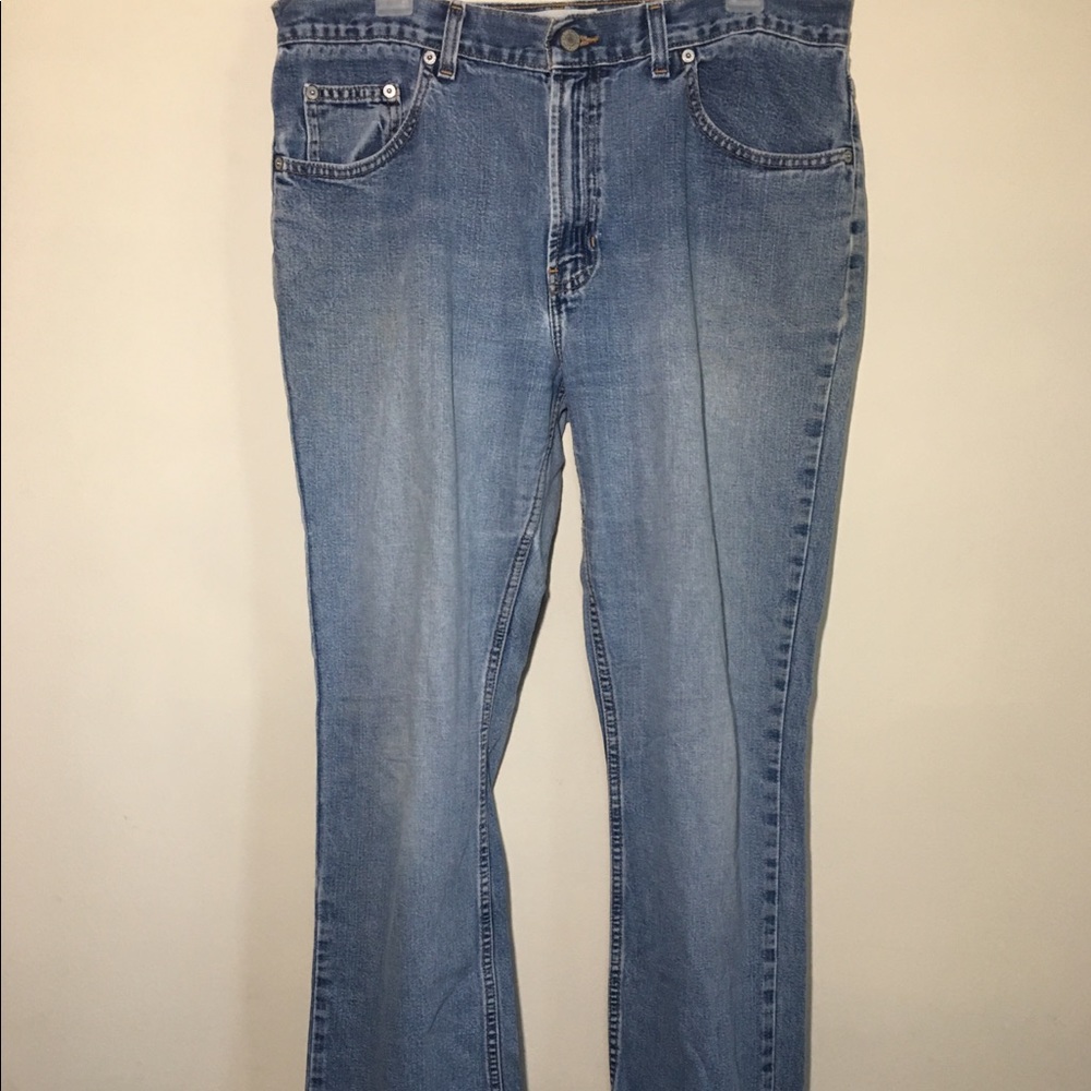 Old Navy Boot Cut Jeans (Distressed Look) Size 14